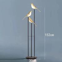 Торшер Alfa Light F3824-09 BK LED 3000K