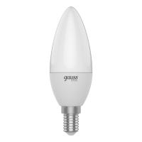 Лампа светодиодная Gauss E14 5,5W 4100К матовая 1033126