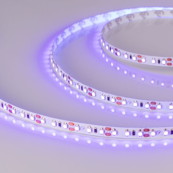 Светодиодная лента Arlight 9,6W/m 120LED/m 2835SMD ультрафиолет 5M 012812(2)