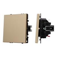 Механизм звонкового выключателя SWT-NOBE-MKR1-SFPL-GD (230V, 10A) Arlight 054271(1)