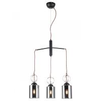 Подвесной светильник IMEX MD.0103-3-S BK+FGD