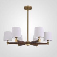 Подвесная люстра Imperium Loft Jorgenson D85 White/Dark Wood 203574-26