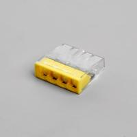 Клемма монтажная 4-проводная STEKKER  для 1-жильного проводника, LD2273-244 (5 штук в упаковке)