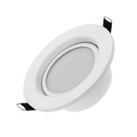 Встраиваемый светодиодный светильник Arlight LTD-80WH 9W Warm White 120deg 018043