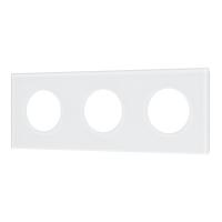 Рамка стеклянная FRM-GLARE-GC-3-WH Arlight 043838