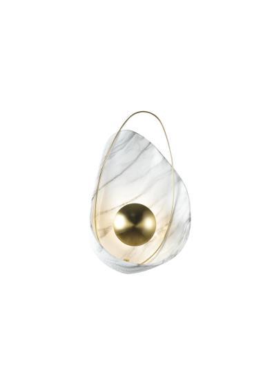 Бра Alfa Light F1024-45 WH+TG 3000K