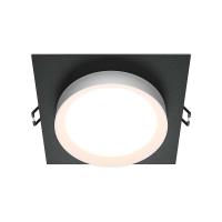 Встраиваемый светильник Maytoni Hoop DL086-GX53-SQ-BW