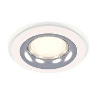 Комплект встраиваемого светильника Ambrella light Techno Spot XC7621003 SWH/PSL белый песок/серебро полированное (C7621, N7012)