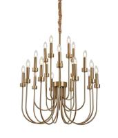 Люстра подвесная Alfa Light F1124-15 D650*H950 COPPER