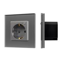 Розетка электрическая с Zigbee управлением SCT-OMALI-EUZB1-PL-GR (240V, 16A, Zigbee) Arlight 050101