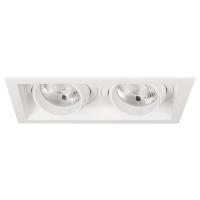 Светильник MS-VORTEX-BUILT-S250x140-2x30W Warm3000 (WH-WH, 17 deg, 230V) Arlight 057767