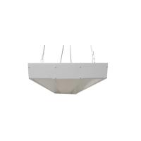 Панель светодиодная Uniel ULO-K16B 2x22W/4000K/L100 5W/RGB IP44 BLACK