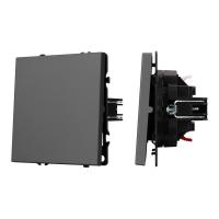Механизм звонкового выключателя SWT-NOBE-MKR1-SFPL-L-GR (230V, 10A) Arlight 054272