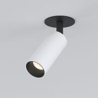 Встраиваемый светодиодный спот Elektrostandard Diffe 25039/Led белый/черный a058220