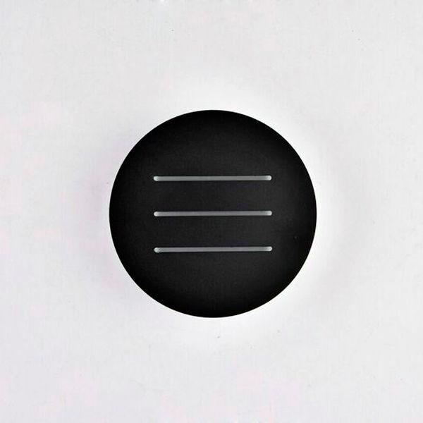 Настенный светодиодный светильник Elvan GW-1520-9W-WW-Bk