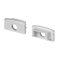 Заглушка LINE-1708 SILVER с отверстием Arlight 054381