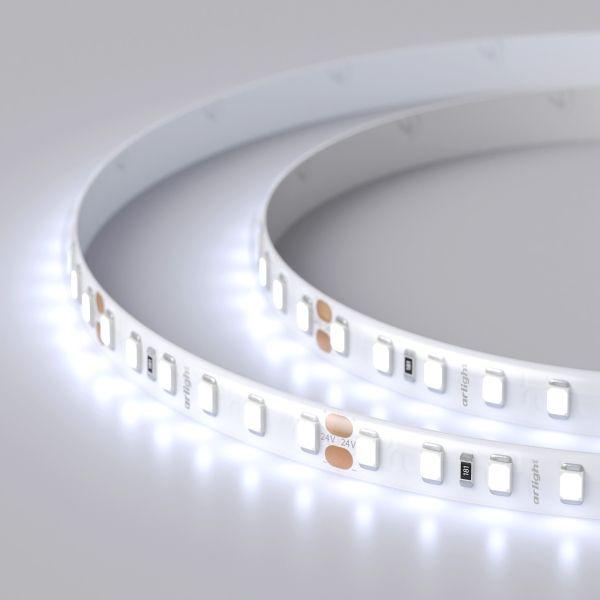 Светодиодная влагозащищенная лента Arlight 14,4W/m 120LED/m 2835SMD холодный белый 5M 020527(2)