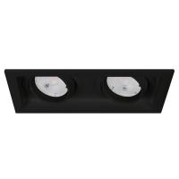 Светильник MS-VORTEX-BUILT-S170x90-2x12W Warm3000 (BK-BK, 40 deg, 230V) Arlight 058437