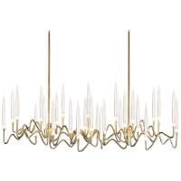Подвесная люстра Imperium Loft Il Pezzo Chandelier Brass And Crystals L120 342634-22