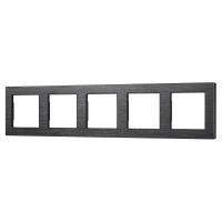 Рамка алюминиевая FRM-PRESTO-ALS-5-BK Arlight 043865