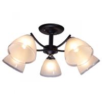 Потолочная люстра IMEX MD.1092-5-S BK+CH