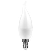 Лампа светодиодная Feron E14 9W 6400K матовая LB-570 38136