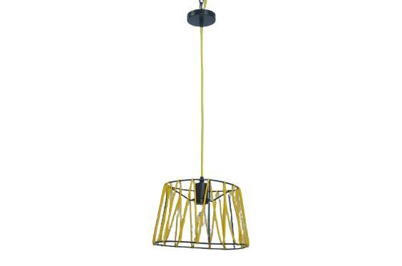Светильник подвесной Alfa Light F3524-37 Yellow E27*1
