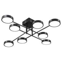 Люстра потолочная Alfa Light F3824-15 BK LED 2 COLOUR