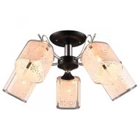 Потолочная люстра IMEX MD.1087-5-S BK+CH