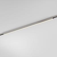 Трековый светильник 24W 3000K никель Elektrostandard 85527/01_система Лайн a072702