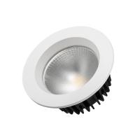 Встраиваемый светодиодный светильник Arlight LTD-105WH-Frost-9W Warm White 110deg 021067