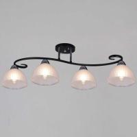 Потолочная люстра Reluce 66360-0.3-04 BK+CR