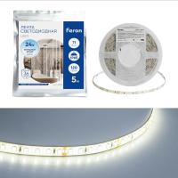 Светодиодная лента Feron LS511 11W/m 120LED/m 2835SMD 6000К 5M 51636