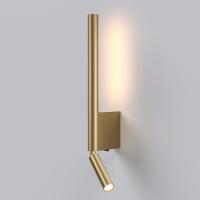 Настенный светодиодный светильник Elektrostandard Sarca LED 3000K 40111/LED латунь a066400