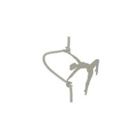 Держатель провода Nowodvorski Ballerina Silk Gray 11801