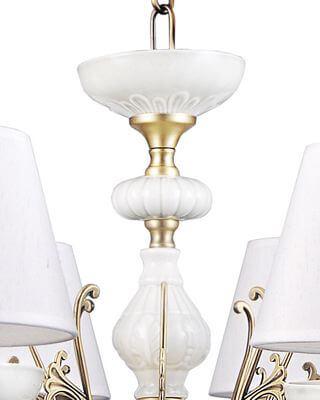 Подвесная люстра Lumien Hall Лива 1025/8H-AB-WT