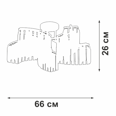 Люстра Vitaluce V5884-0/10PL