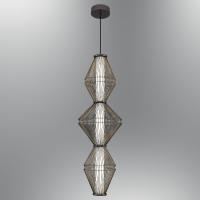 Светильник подвесной Alfa Light F3024-12 BLACK CHROME