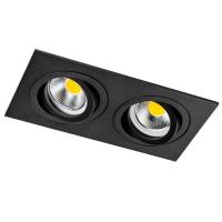Светильник встраиваемый MR16/GU10 max 1x12Вт Singo Base Lightstar 011626