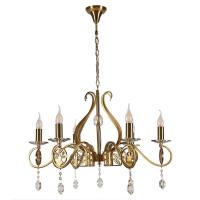 Подвесная люстра Lumien Hall Ауэрель 2031/6H-BRGD-CGN