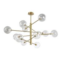 Подвесная люстра Crystal Lux Marzo SP12 Bronze/Transparente