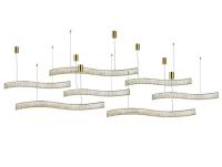 Подвесной светодиодный светильник Newport Compositions S8240_073G