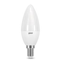 Лампа светодиодная диммируемая Gauss E14 7W 6500K матовая 103101307-S