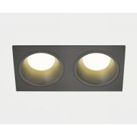 Встраиваемый светильник Italline IT08-8013 black 3000K 2 шт + IT08-8015 black