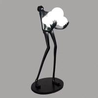 Торшер Alfa Light F2724-04 580*600*H1600 BLACK