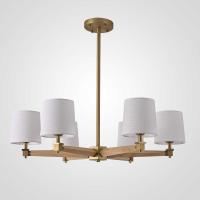 Подвесная люстра Imperium Loft Jorgenson D85 White/Light Wood 203575-26