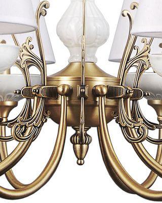 Подвесная люстра Lumien Hall Лива 1025/8H-AB-WT