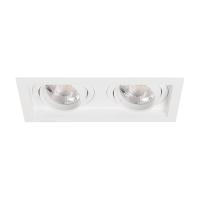 Светильник MS-VORTEX-BUILT-S170x90-2x12W Day4000 (WH-WH, 20 deg, 230V) Arlight 057770