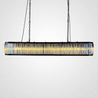 Подвесная люстра Imperium Loft Rh 1920S Odeon Clear Glass Black 180 248522-22