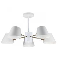 Потолочная люстра IMEX MD.9130-5-S WH+AB